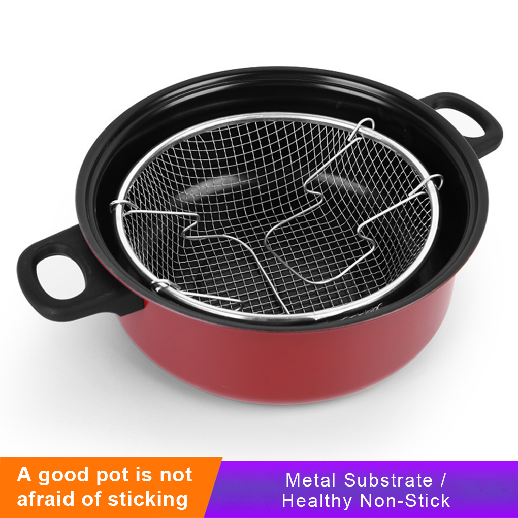 Commercial Kitchen Appliance - Derin Kızartma Pot Daire Fritöz Yapışmaz