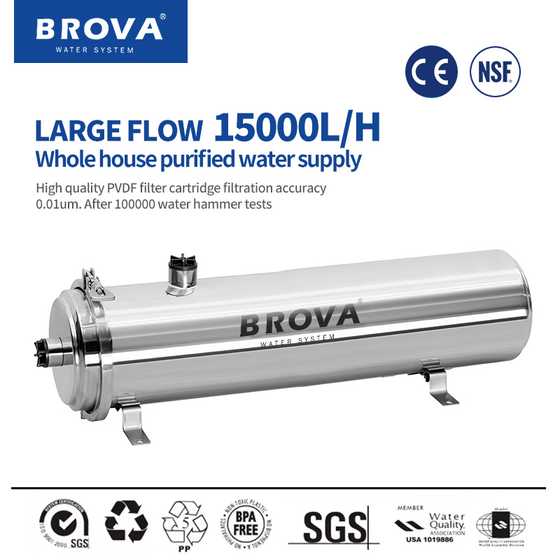 Commercial Kitchen Water Filter - BROVA Süper Yüksek Akış Hızı 15000L
