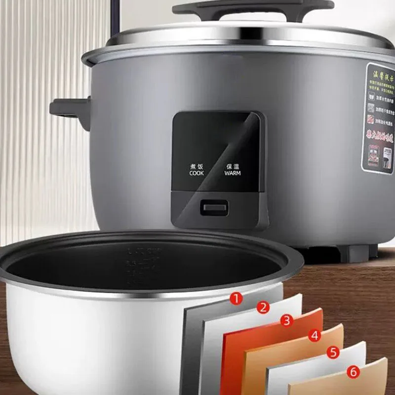 Commercial Rice Cooker - Tek Tuşla Otomatik Sıcak Tutma Özellikli