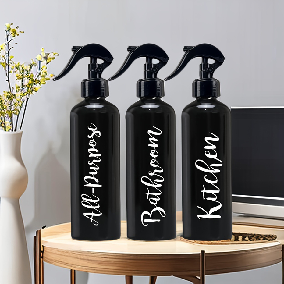 Commercial Kitchen Sprayer - 3 adet taşınabilir sprey şişe doldurulabilir