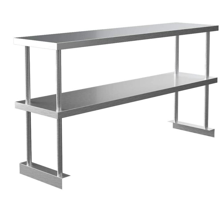 Commercial Kitchen Worktops - Ticari Paslanmaz Çelik Tezgah Üstü Rafı