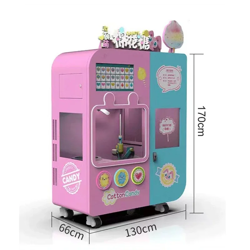 Candy Floss Machine Commercial - Otomatik Pamuk Şeker Makinesi 10 Çeşit