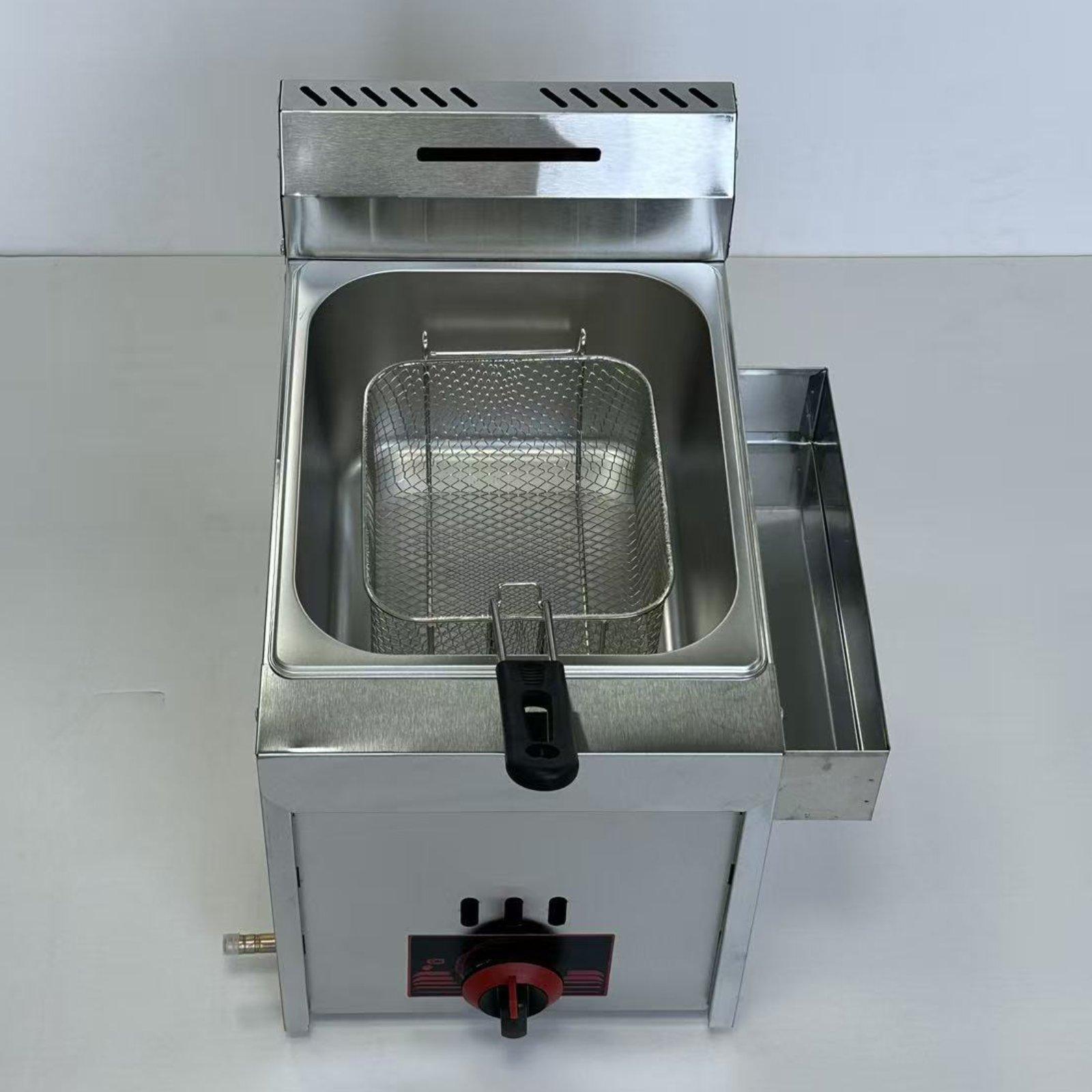 Commercial Kitchen Appliance - Ticari Derin Fritöz Gazlı Fritöz Sağlam