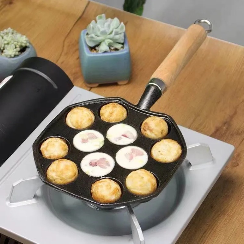 Pişirme Takoyaki Pan 14 delik  - Commercial Kitchen Appliance incelemesi ve fiyatı