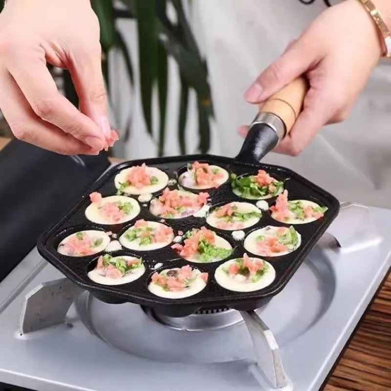 Pişirme Takoyaki Pan 14 delik  - Commercial Kitchen Appliance incelemesi ve fiyatı