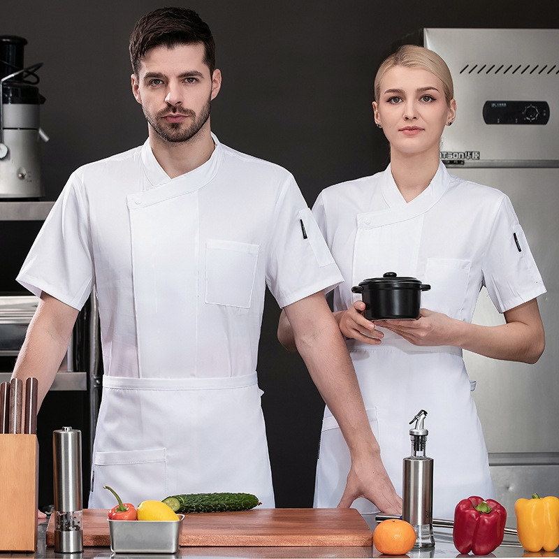 Şef Ceketi Kısa/Uzun Kollu Saf - Commercial Kitchen Services incelemesi ve fiyatı