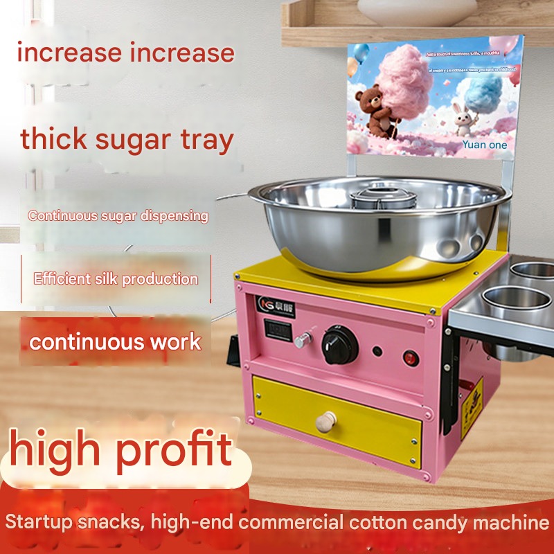 Yüksek Hızlı Pamuk Şeker Makin - Candy Floss Machine Commercial incelemesi ve fiyatı