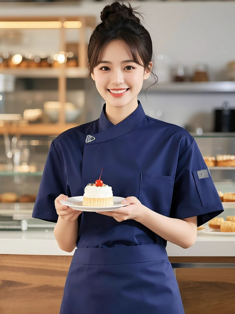 Şef Ceket Kadın Kısa Kollu Mut - Commercial Kitchen Services incelemesi ve fiyatı