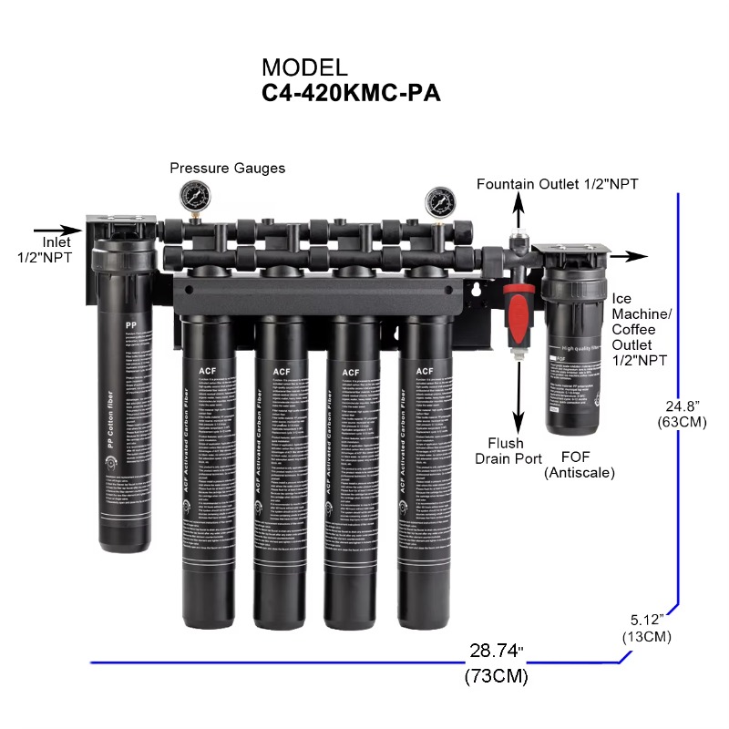 Buz Yapıcı Kahve Makinesi Su F - Commercial Kitchen Water Filter incelemesi ve fiyatı