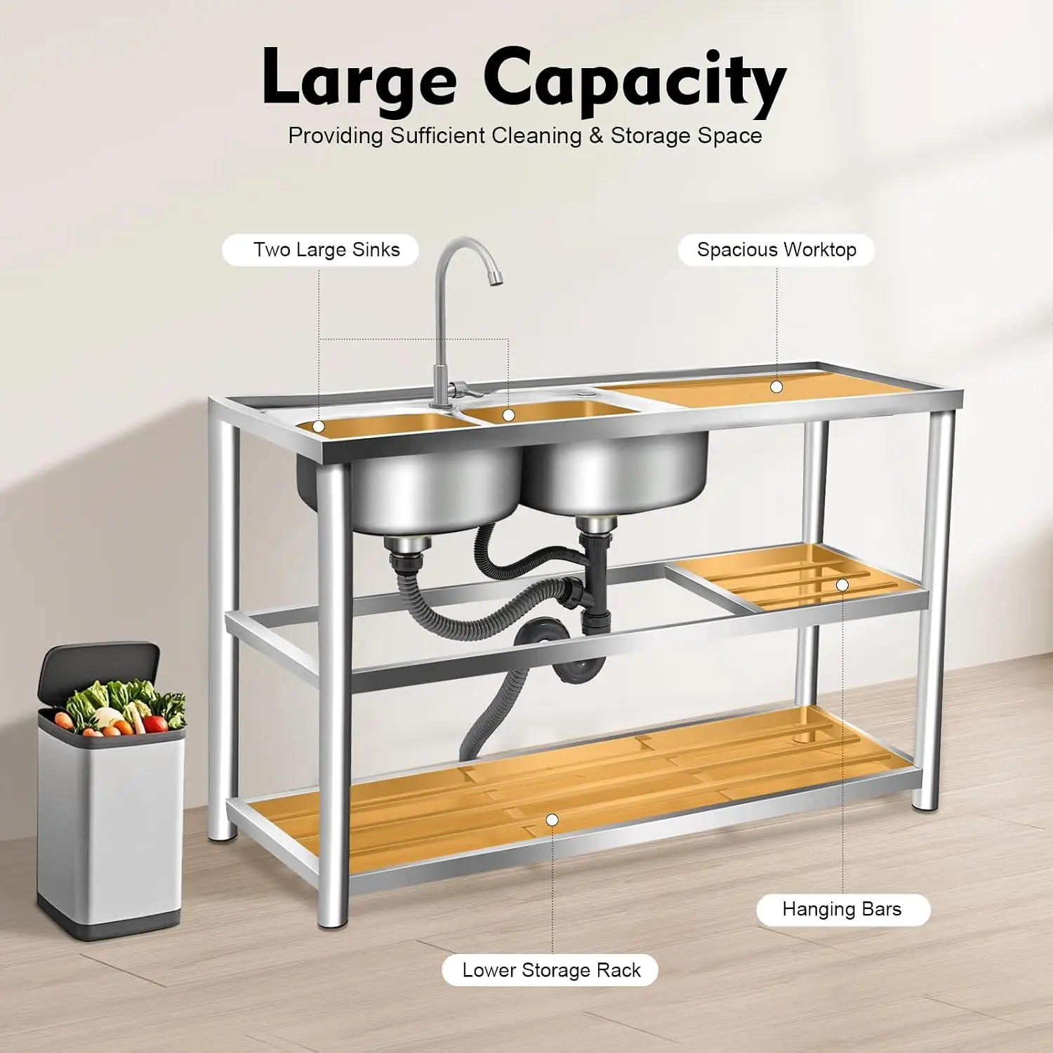 Mutfakta Serbest Duran Hazırlı - Commercial Kitchen Worktops incelemesi ve fiyatı