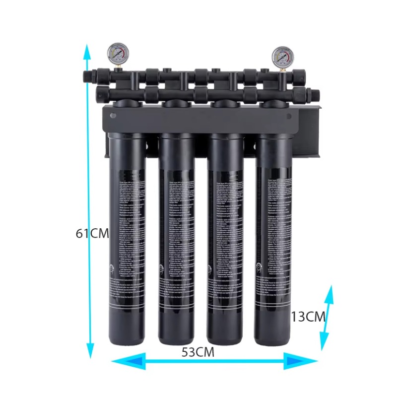 20 İnç 4 Aşamalı Ticari Sistem - Commercial Kitchen Water Filter incelemesi ve fiyatı