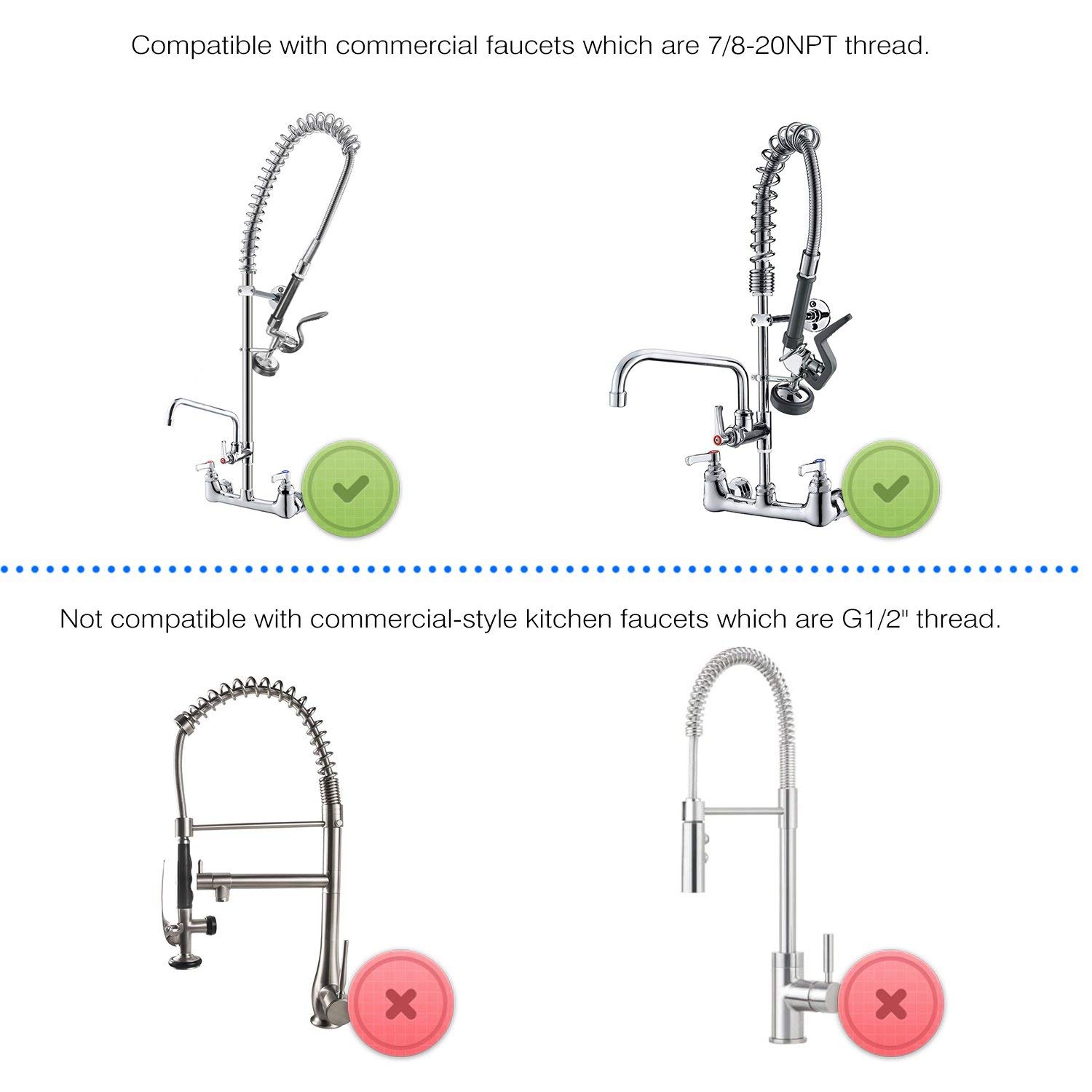 Stokta Ön Durulama Püskürtücü  - Commercial Kitchen Sprayer incelemesi ve fiyatı